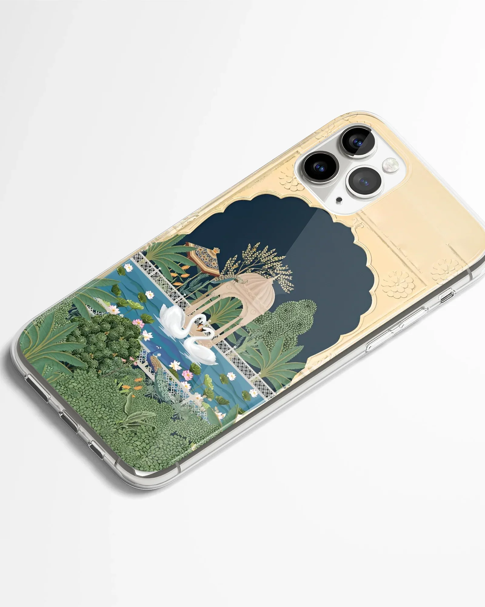 Swan Palace Mandala Phone Cover - Image 2