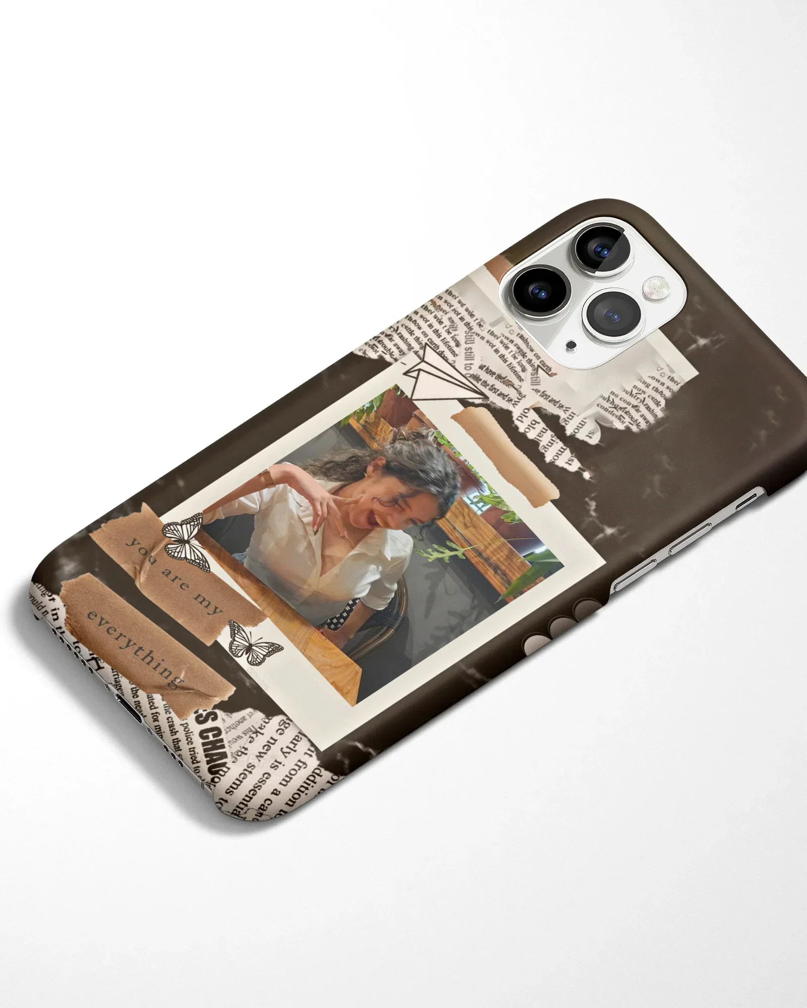 Sweet Brown Polaroid Phone Cover - Image 4