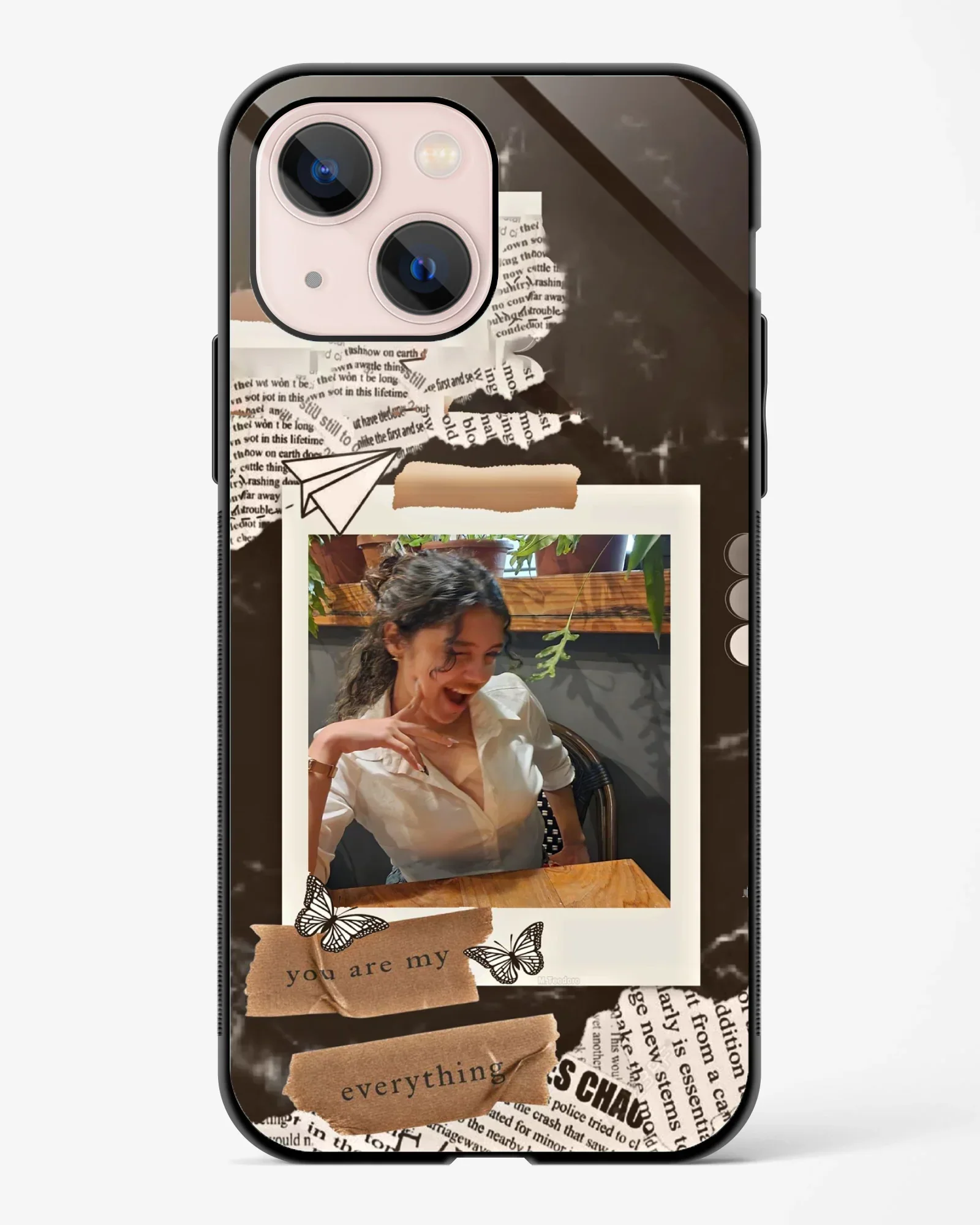 Sweet Brown Polaroid Phone Cover - Image 5