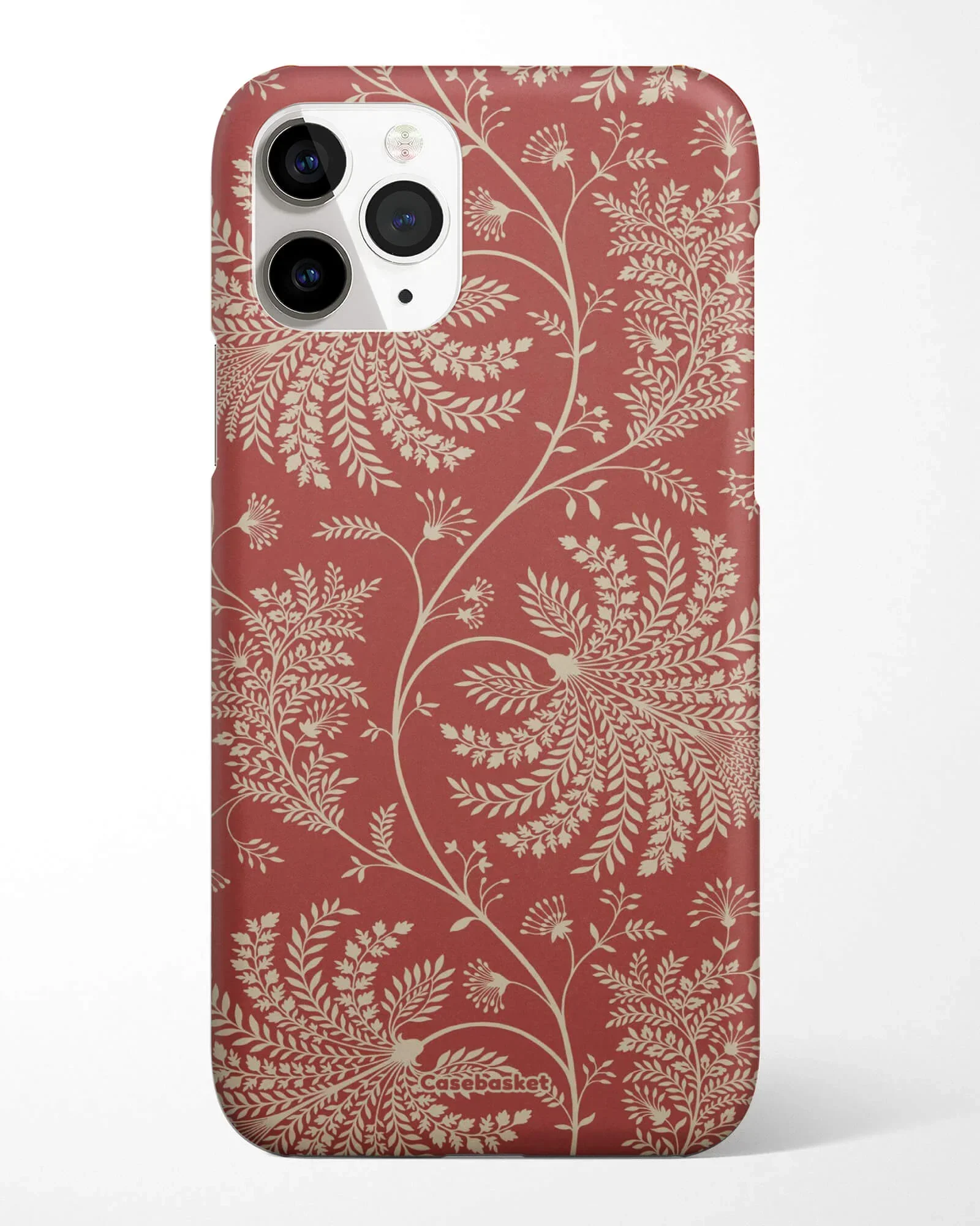 Terracotta Floral Elegance Phone Cover - Image 3