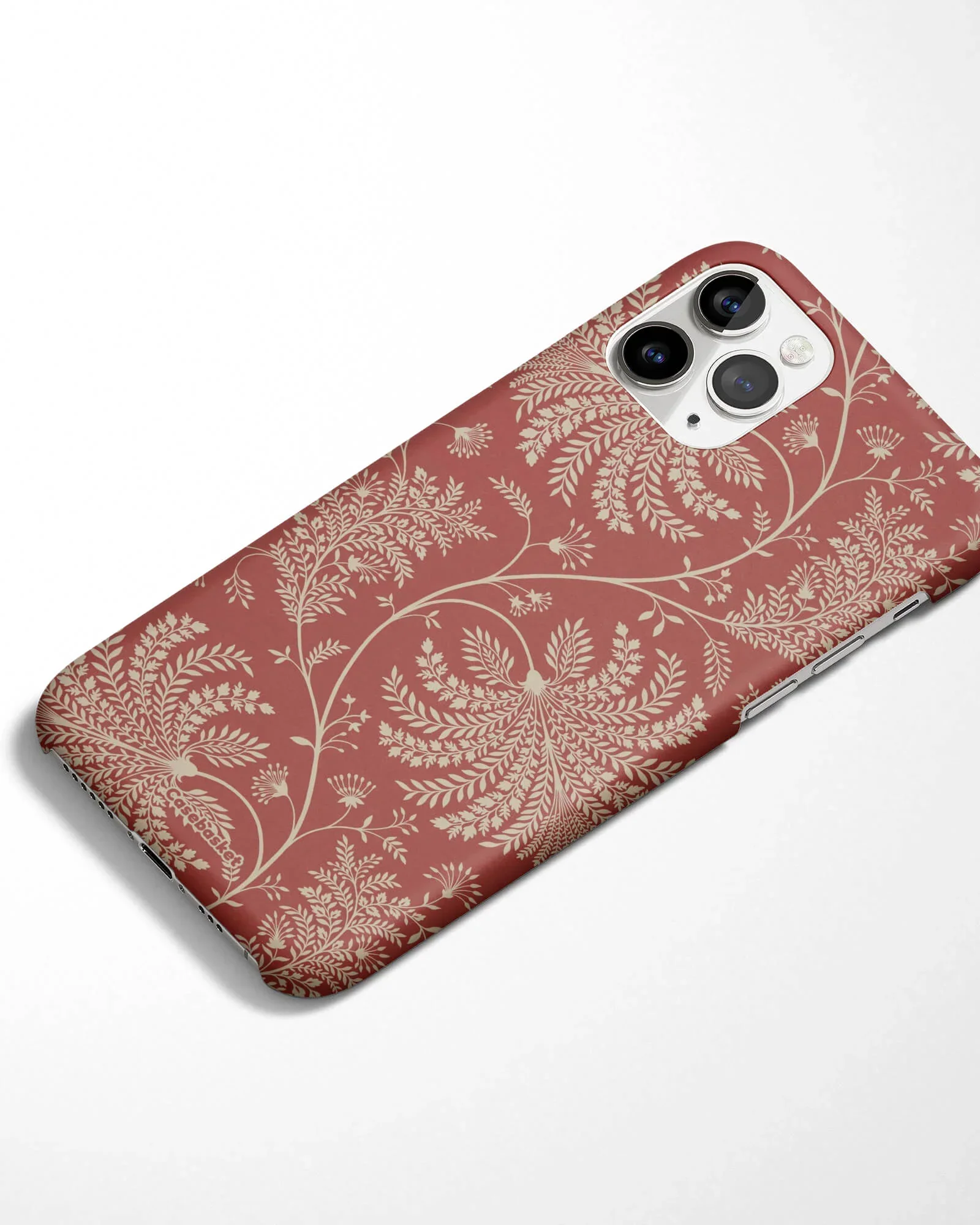 Terracotta Floral Elegance Phone Cover - Image 4