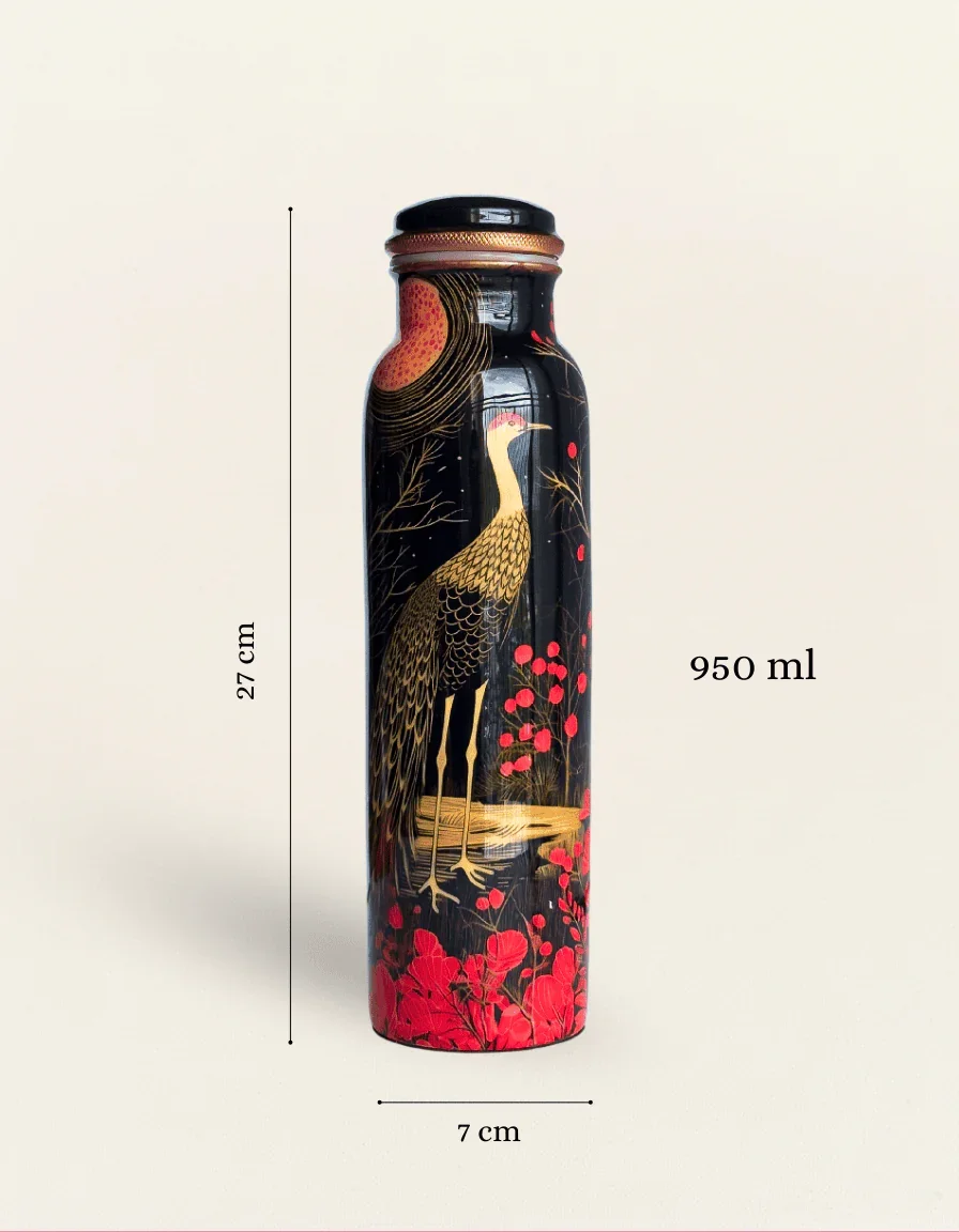 The Oriental Dawn Copper Bottle - Image 3