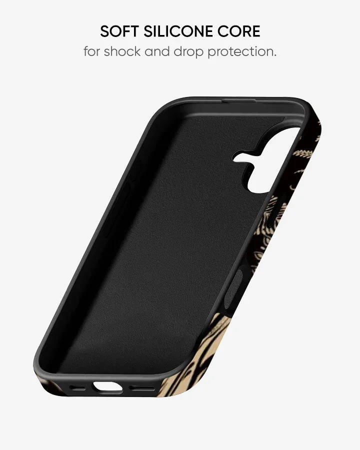 Tiger Noir Glossy Armour Shell Phone Cover - Image 3
