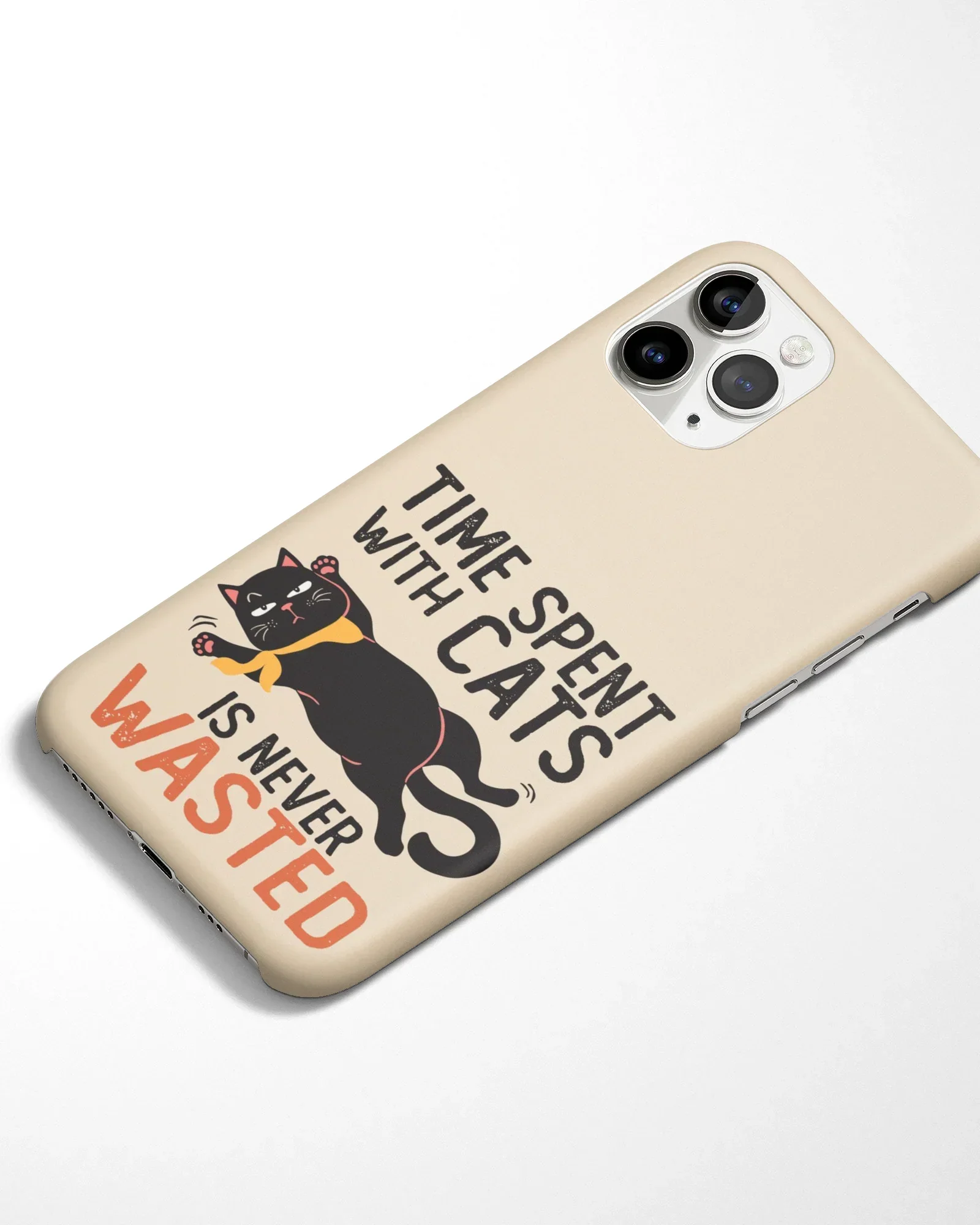 Time Well Spent Kitty Phone Cover - Image 4