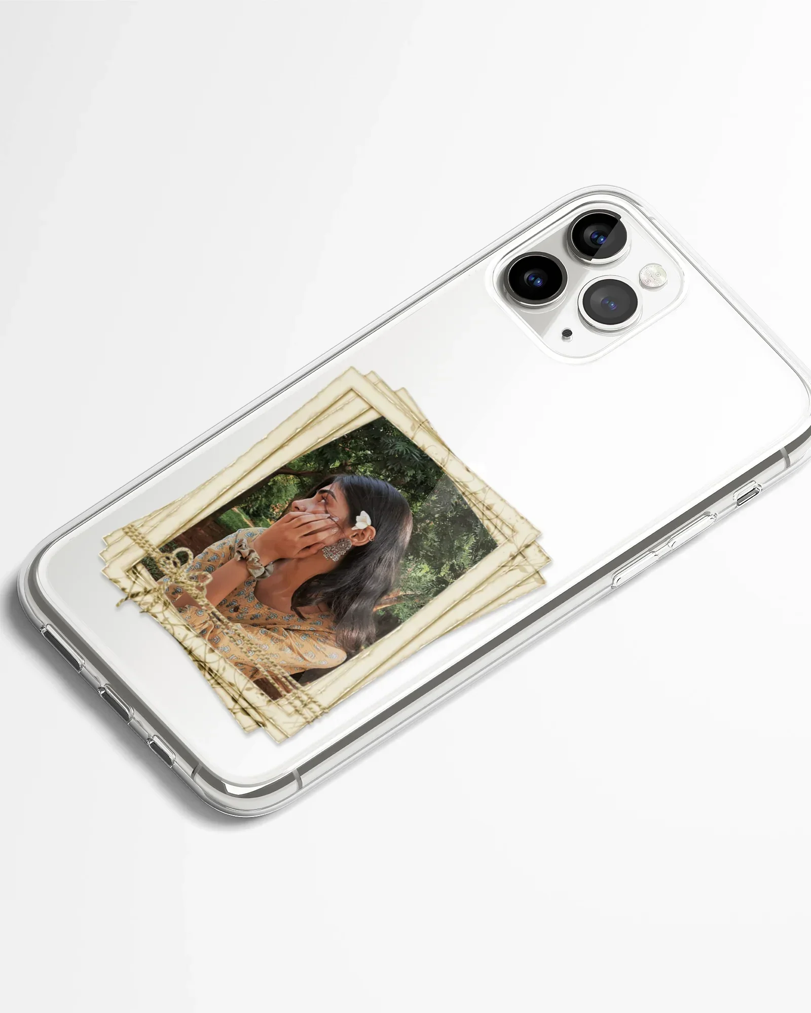 Timeless Aesthetic Polaroid Frame Transparent Silicone Cover - Image 2