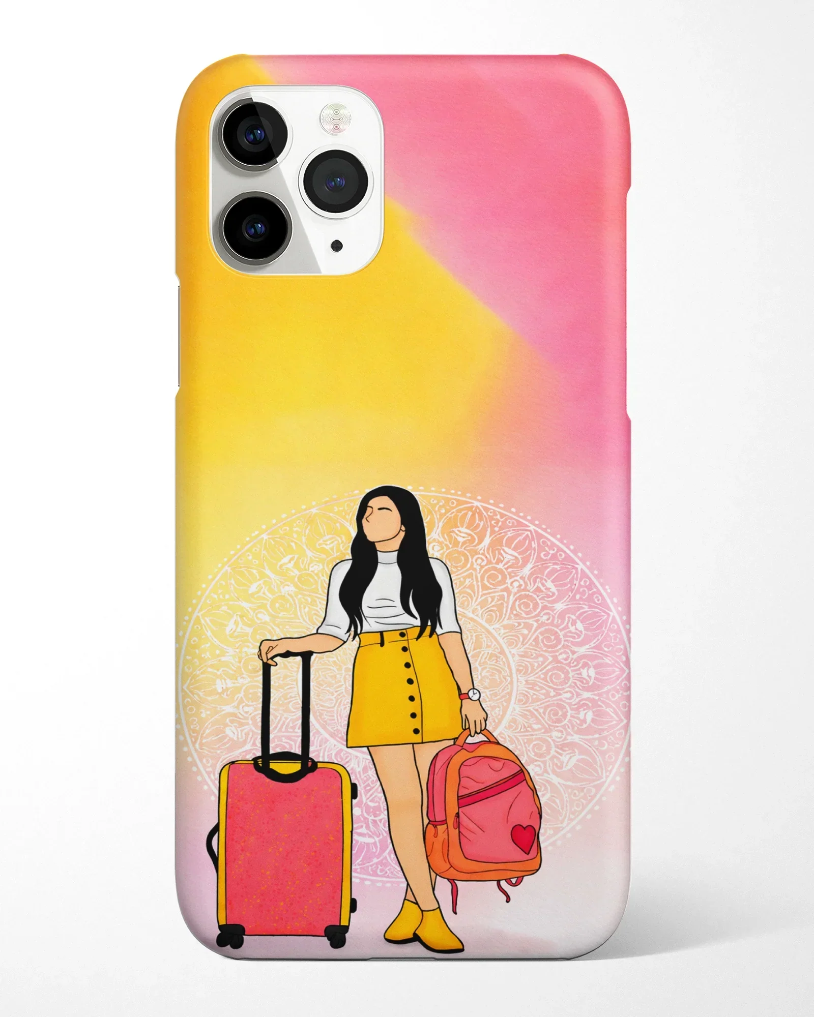 Travel Babe Mandala Phone Cover - Image 3