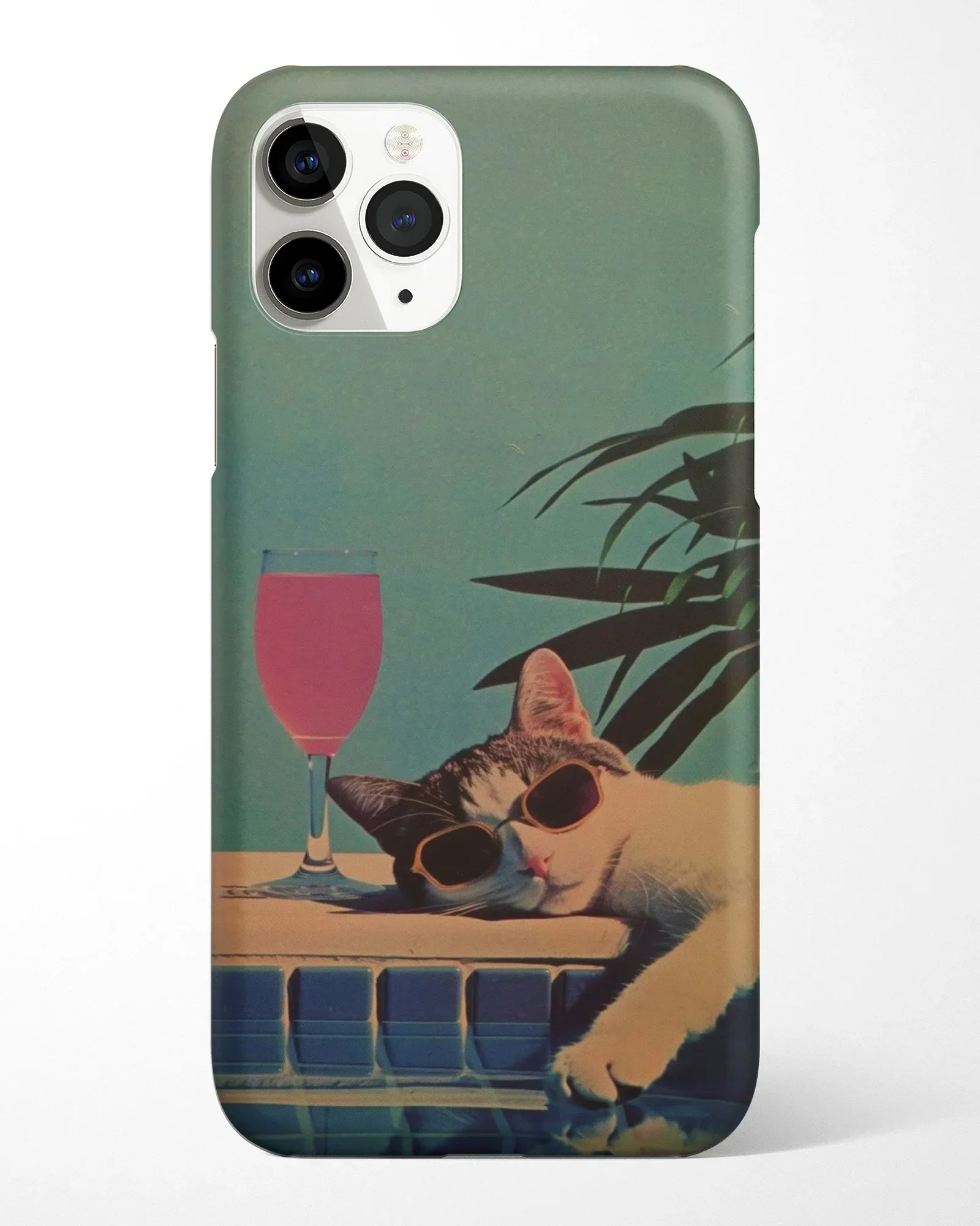 Vacation Mood Cat Phone Cover - Image 3
