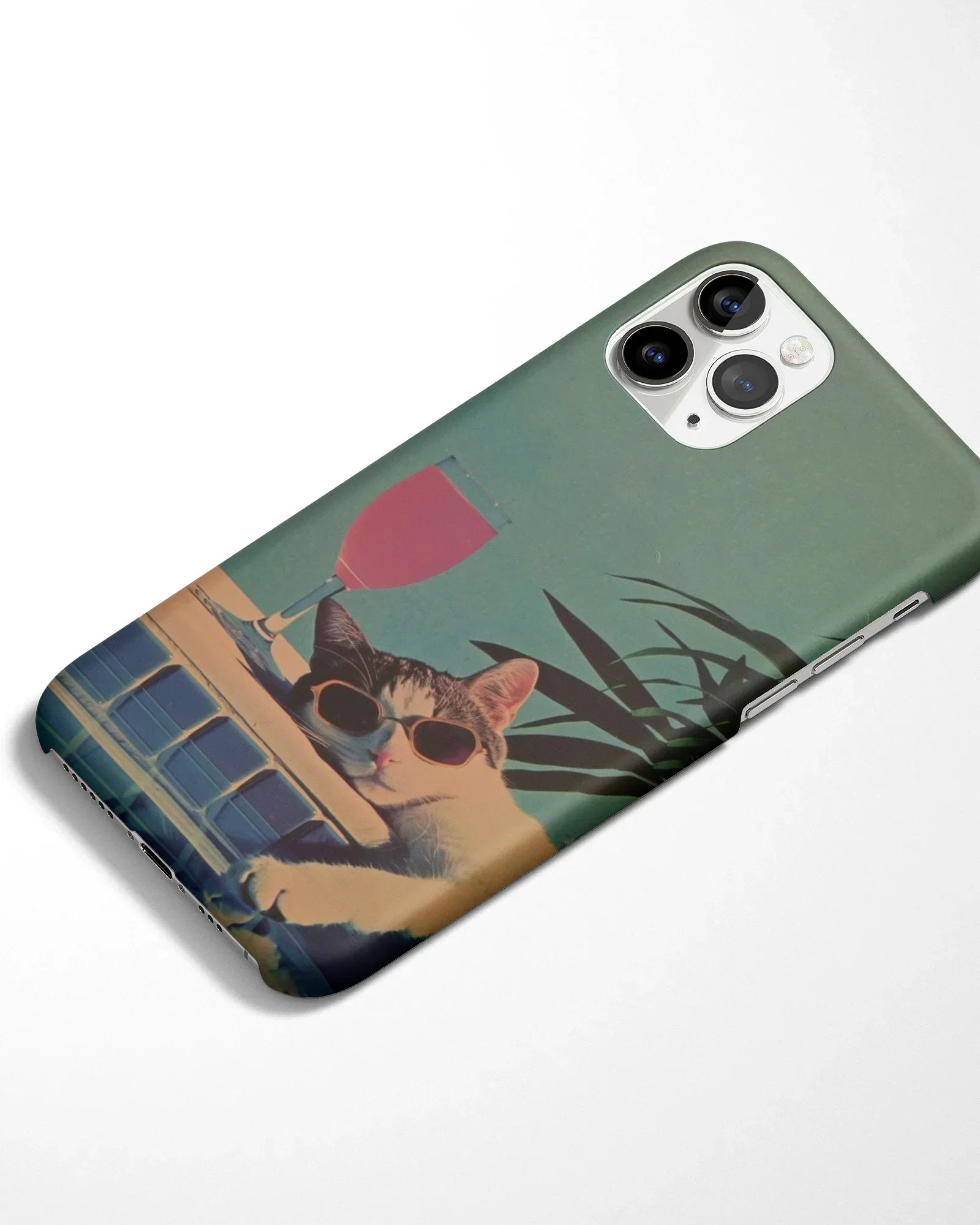 Vacation Mood Cat Phone Cover - Image 4