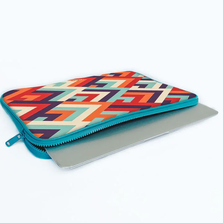 Vibrant Fusion Print Laptop Sleeve - Image 11