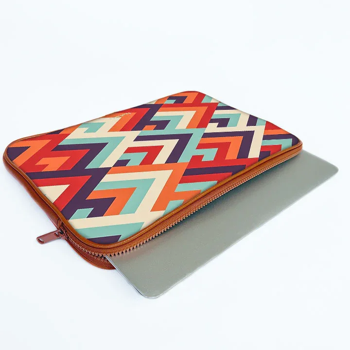 Vibrant Fusion Print Laptop Sleeve - Image 15