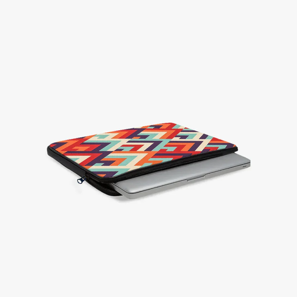 Vibrant Fusion Print Laptop Sleeve - Image 2