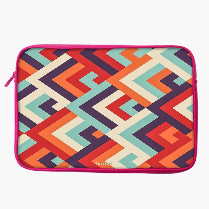 Vibrant Fusion Print Laptop Sleeve - Image 24