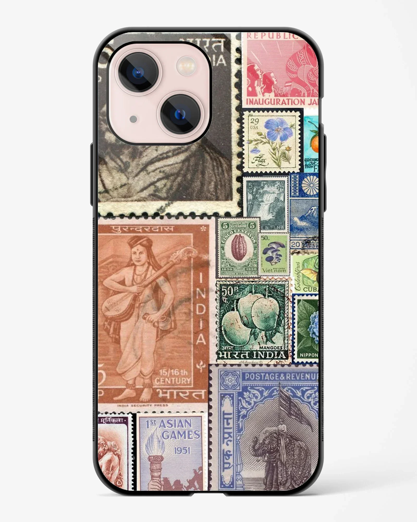 Vintage Desi Stamp Phone Cover - Image 5