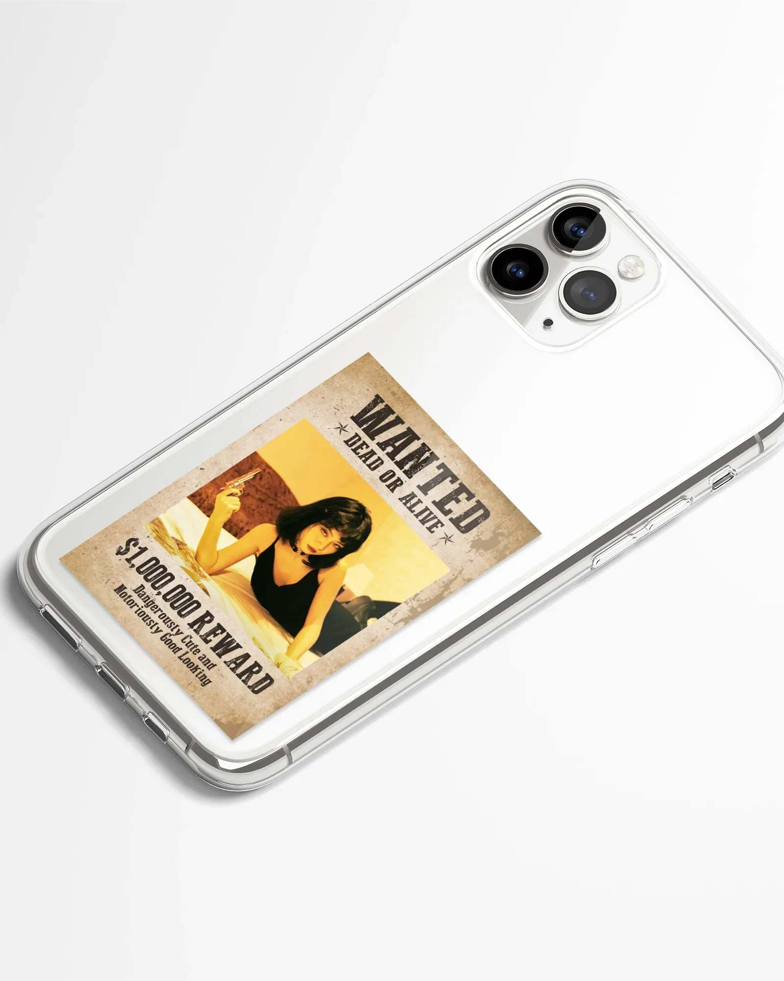 Wanted Polaroid Frame Transparent Silicone Cover - Image 2