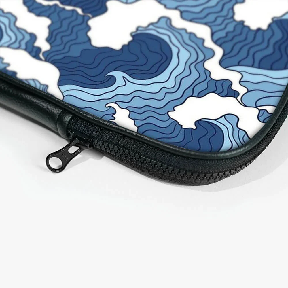 Wave Whispers Print Laptop Sleeve - Image 5