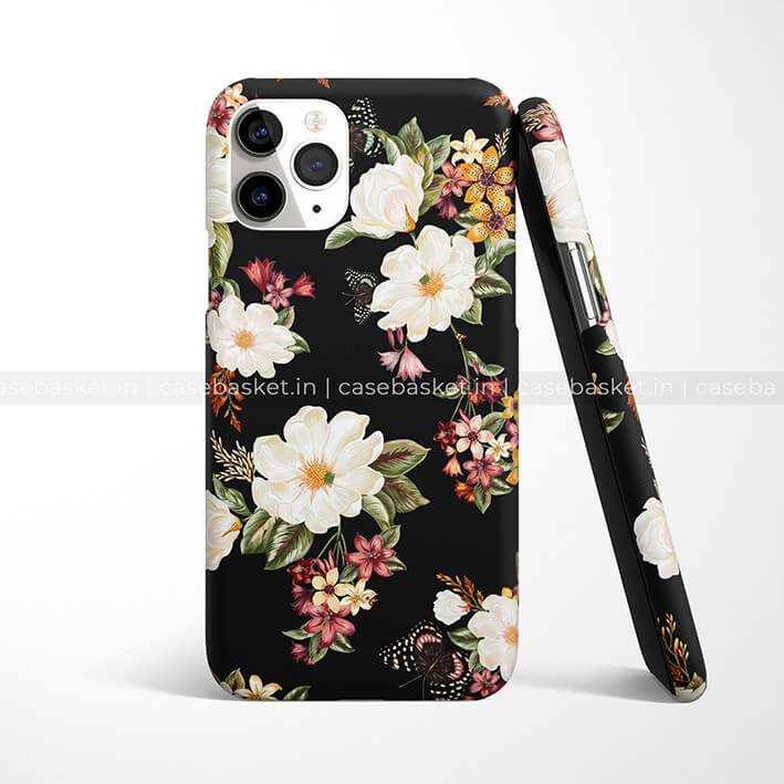 White Daisy Floral Phone Cover - Image 3