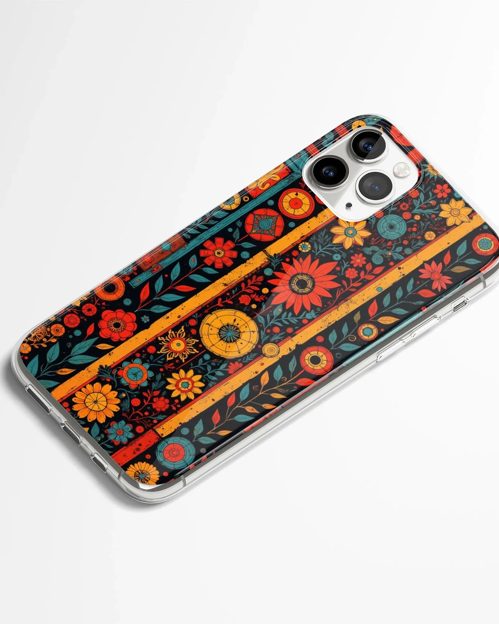 Wildflower Lines Mandala Phone Cover - Image 2
