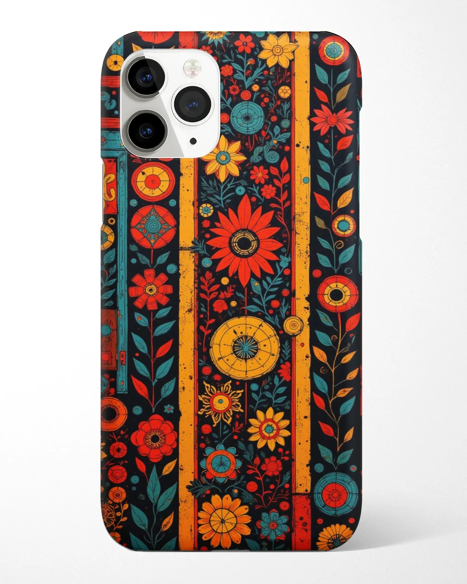 Wildflower Lines Mandala Phone Cover - Image 3