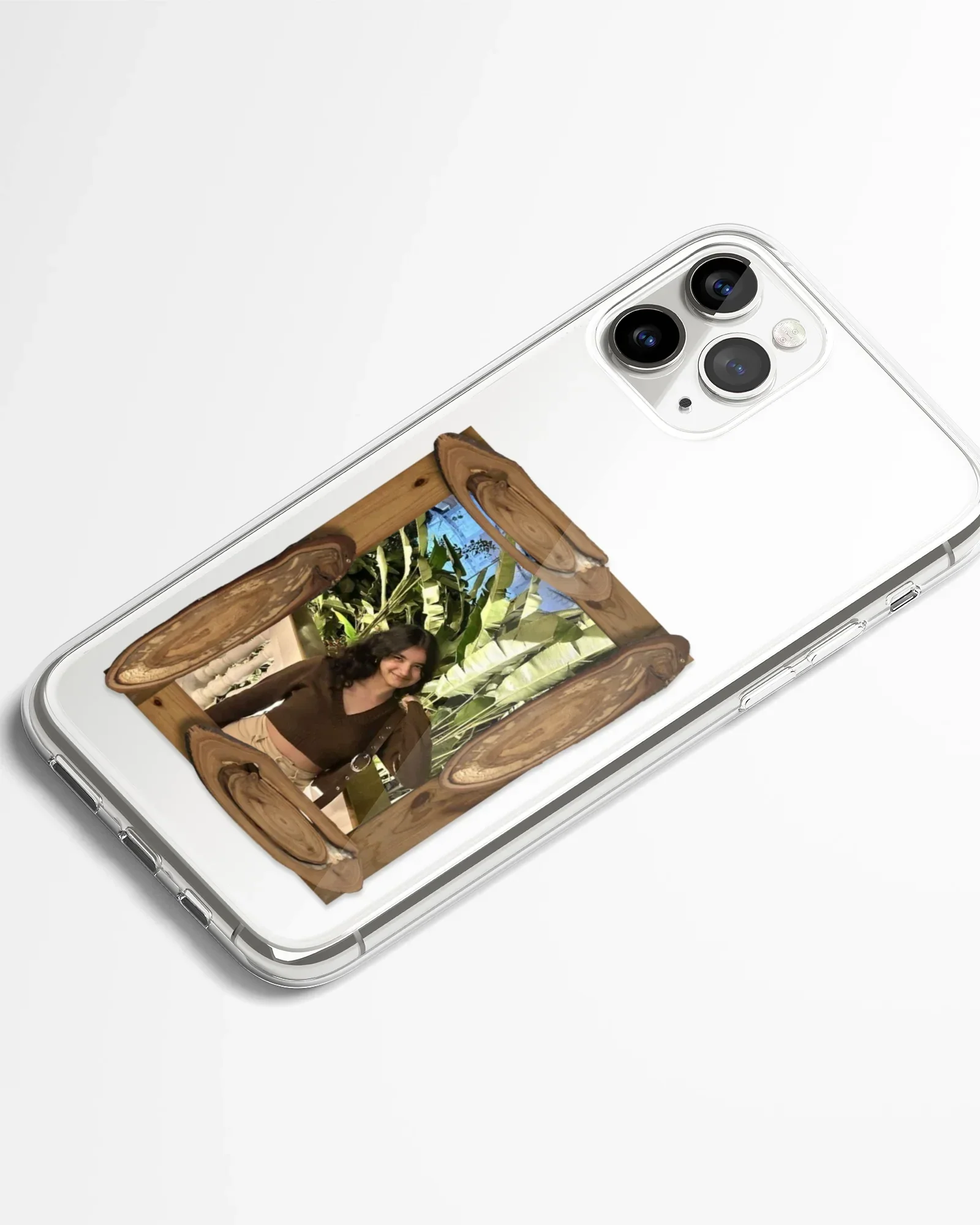 Woodland Polaroid Frame Transparent Silicone Cover - Image 2