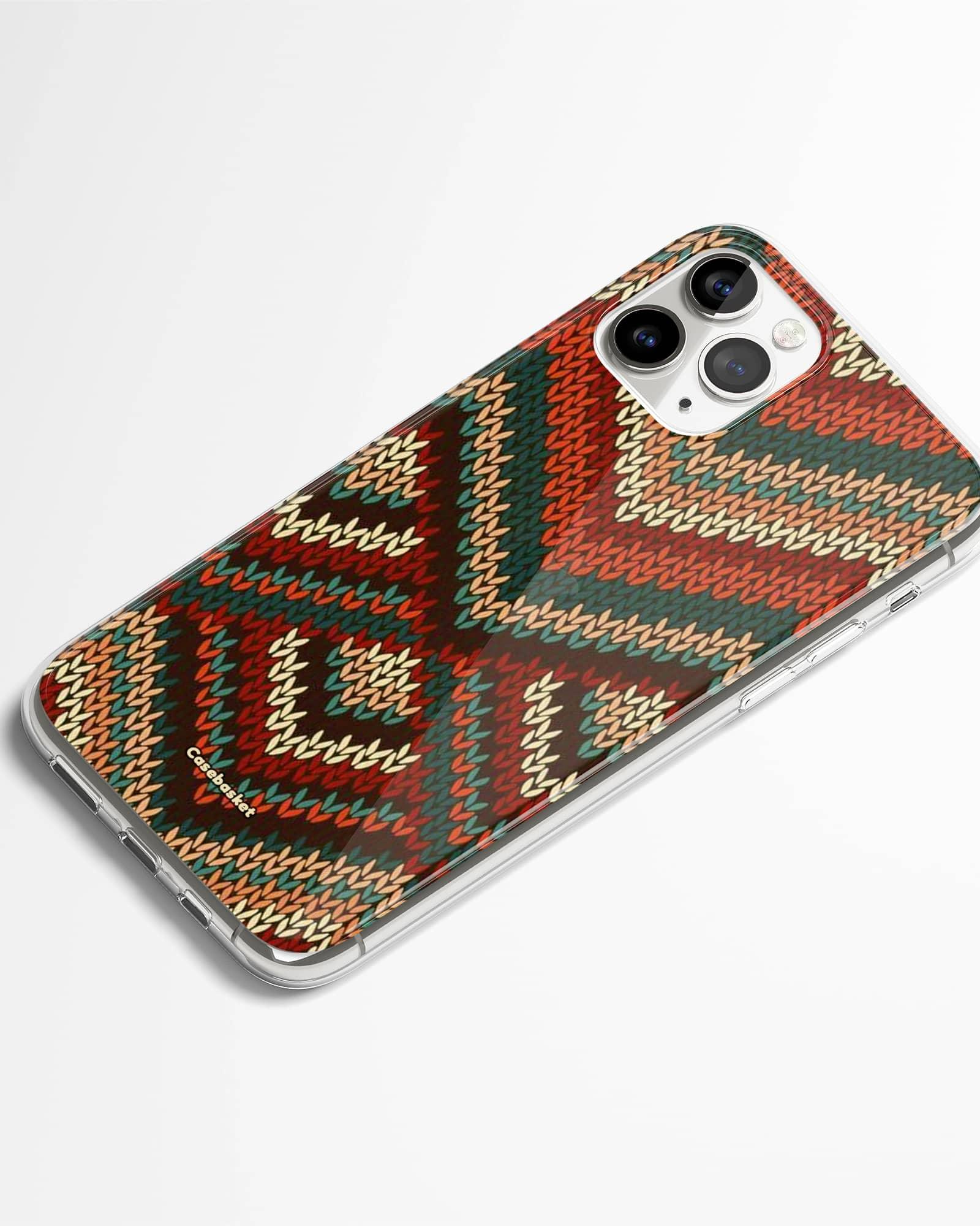 Woollen Knit Print Phone Cover - Image 2