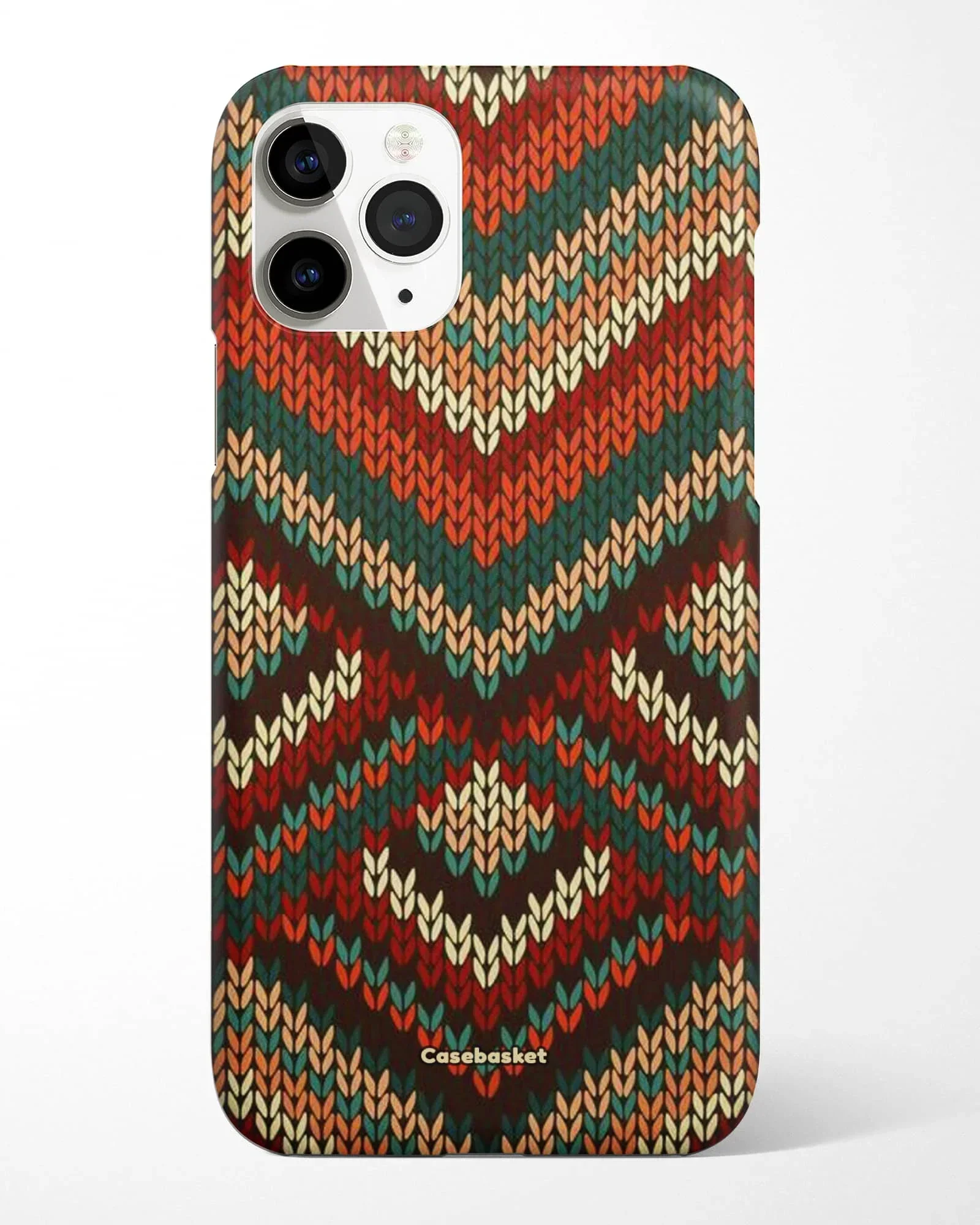 Woollen Knit Print Phone Cover - Image 3