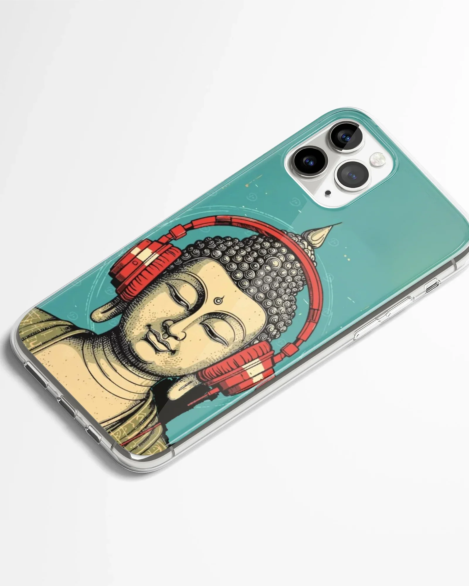 Zen Beats Buddha Mandala Phone Cover - Image 2